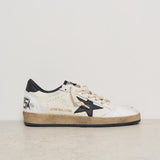 Sneakers uomo Ball Star con talloncino nero GMF00117 F00377110283 GOLDEN GOOSE 