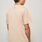 T-shirt uomo girocollo beige ATH084 092 BARROW 