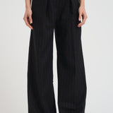 Pantalone donna sartoriale nero 14317 8002NOIR FORTE FORTE 