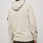 Felpa uomo panna con cappuccio 6100045 S0051V0095 STONE ISLAND 