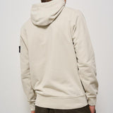 Felpa uomo panna con cappuccio 6100045 S0051V0095 STONE ISLAND 
