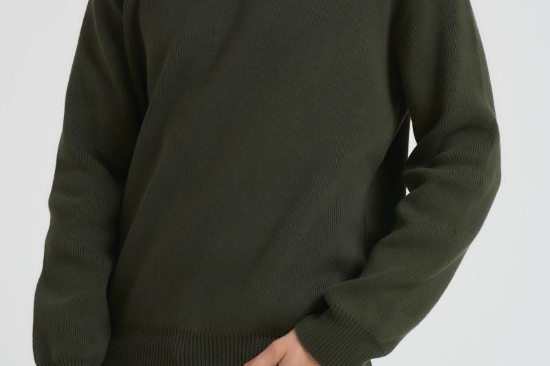 Maglia uomo girocollo verde GMP00841 P00197235674 GOLDEN GOOSE 