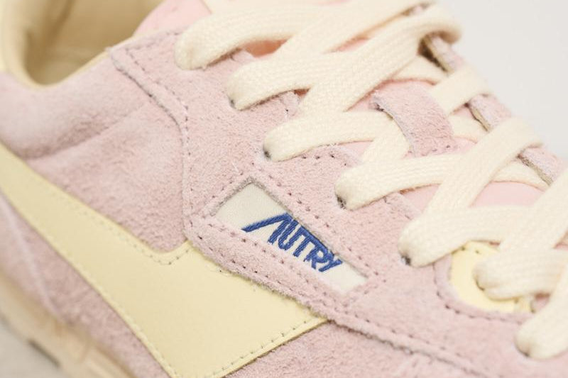 Sneakers donna Windspin in suede rosa SLWU B11 AUTRY 