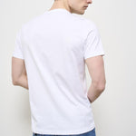 T-shirt uomo girocollo bianca US198 JF0271UZL4000 DONDUP 