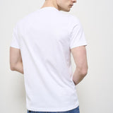 T-shirt uomo girocollo bianca US198 JF0271UZL4000 DONDUP 