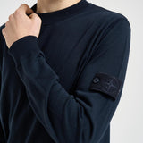 Maglia uomo girocollo blu 5100074 S00FCV0020 STONE ISLAND 