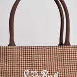 Borsa donna Vanity pied de poule marrone VANITY PDP45 MC2 SAINT BARTH 