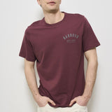 T-shirt uomo girocollo bordeaux MTS0502 PU12 BARBOUR 