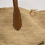 Borsa tote donna in rafia 428923661 006 RALPH LAUREN 