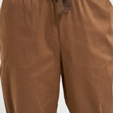Pantalone donna Buddy marrone S6SK44 T89 SEMICOUTURE 