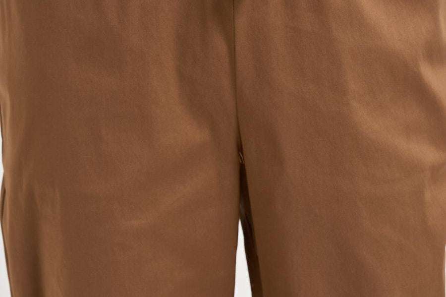 Pantalone donna Buddy marrone S6SK44 T89 SEMICOUTURE 