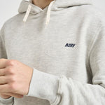 Felpa uomo con cappuccio grigia HOPM 002M AUTRY 