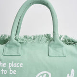 Borsa donna Vanity verde salvia VANITY 00160L MC2 SAINT BARTH 