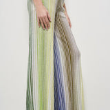 Pantalone donna a righe DS25SI0B BK042DSM9N9 MISSONI 