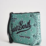 Pochette donna Aline a fantasia verde acqua ALINE 01094L MC2 SAINT BARTH 