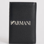 Portafoglio uomo nero con logo bianco EM003592 AF19355UC001 EMPORIO ARMANI 