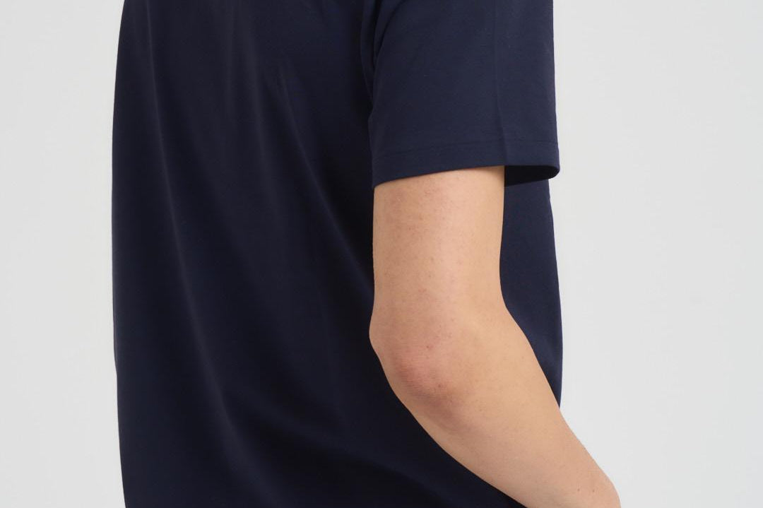 T-shirt uomo girocollo blu 710680785 004 RALPH LAUREN 