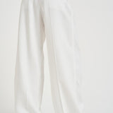 Pantalone donna a palazzo bianco HELIS WHI7726S IRO 