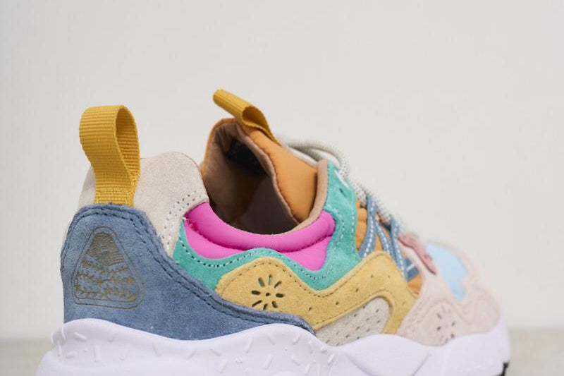 Sneakers donna Yamano 3 celeste 1I25 ROSELIGHTVIOLET FLOWER MOUNTAIN 