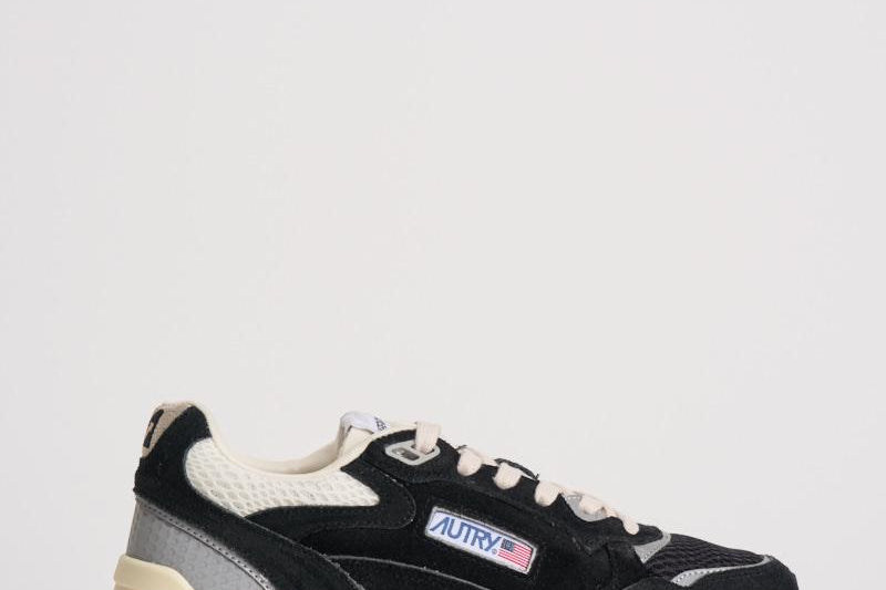 Sneakers donna Hyperway Low nera HYLW UM07 AUTRY 