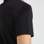 T-shirt uomo nera con logo bianco 8N1TD8 1JVZ0999 EMPORIO ARMANI 