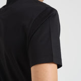 T-shirt uomo nera con logo bianco 8N1TD8 1JVZ0999 EMPORIO ARMANI 