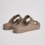 Sandalo arizona in gomma donna 1030466 GRAY TAUPE BIRKENSTOCK 