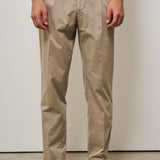 Pantalone uomo carrot fit beige IRNO 253019 SANTANIELLO 