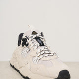 Sneakers uomo bianche nere 0N01U MESHOFFWHITE FLOWER MOUNTAIN 