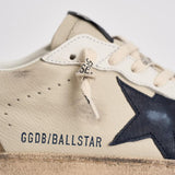 Sneakers uomo Ball Star beige e tortora GMF00117 F00872283406 GOLDEN GOOSE 
