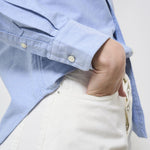 Camicia donna celeste Oxford 211891377 001 RALPH LAUREN 