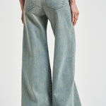 Jeans donna flare D-Akemi 1978 in denim celeste A03624 09N3301 DIESEL 