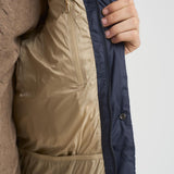 Piumino uomo trapuntato con cappuccio blu OU2087 3989 WOOLRICH 