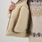 Giubbotto donna marrone vintage LESSIE 61957-907387130 STAND STUDIO 