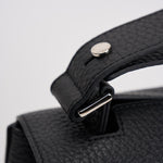 Borsa donna Sveva Soft Media a spalla in pelle con tracolla nera BT2006SOF NERO ORCIANI 