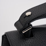 Borsa donna Sveva Soft Media a spalla in pelle con tracolla nera BT2006SOF NERO ORCIANI 