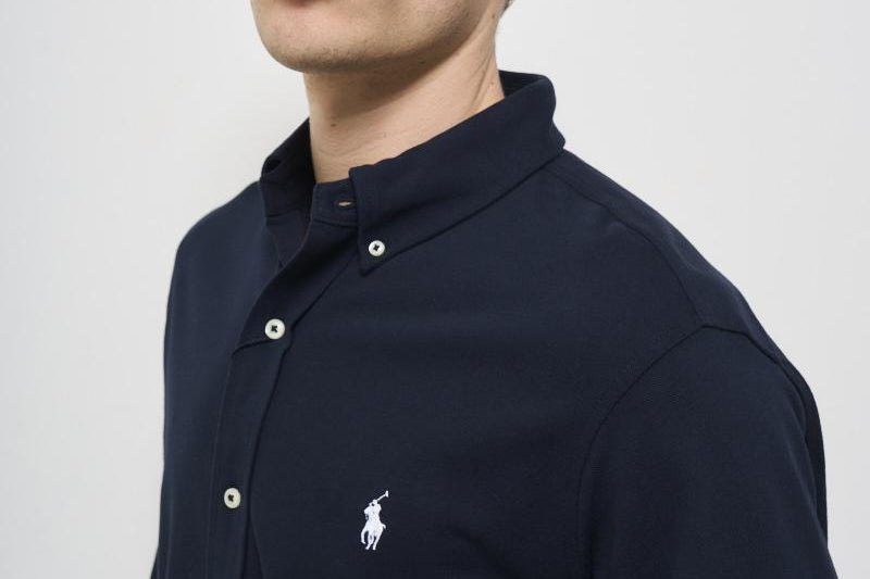 Camicia uomo blu 710654408 016 RALPH LAUREN 