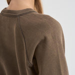 Felpa donna Millyny tortora SW0160FA C3M07EDBEC MARANT ETOILE 