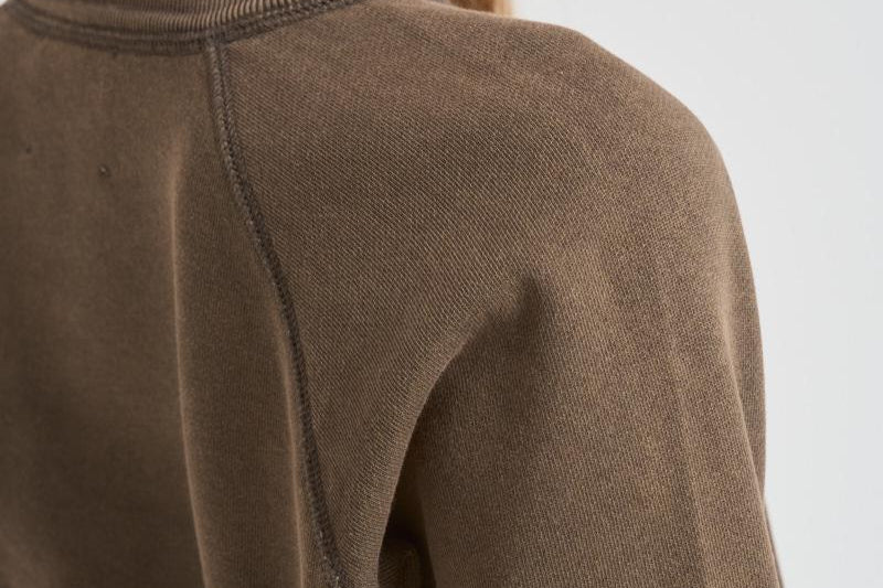 Felpa donna Millyny tortora SW0160FA C3M07EDBEC MARANT ETOILE 