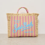 Borsa donna Colette in rafia a righe COLETTESTR 00188H MC2 SAINT BARTH 
