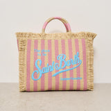 Borsa donna Colette in rafia a righe COLETTESTR 00188H MC2 SAINT BARTH 