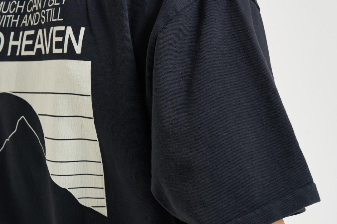 T-shirt uomo girocollo nera TT07012 3167BLACK RHUDE 