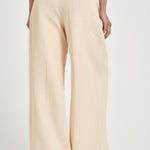 Pantalone donna wide leg crema HAYDA SOFTSEPIA IRO 