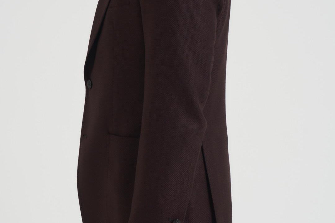 Giacca uomo monopetto bordeaux GPL26K 120028C5120 TAGLIATORE 