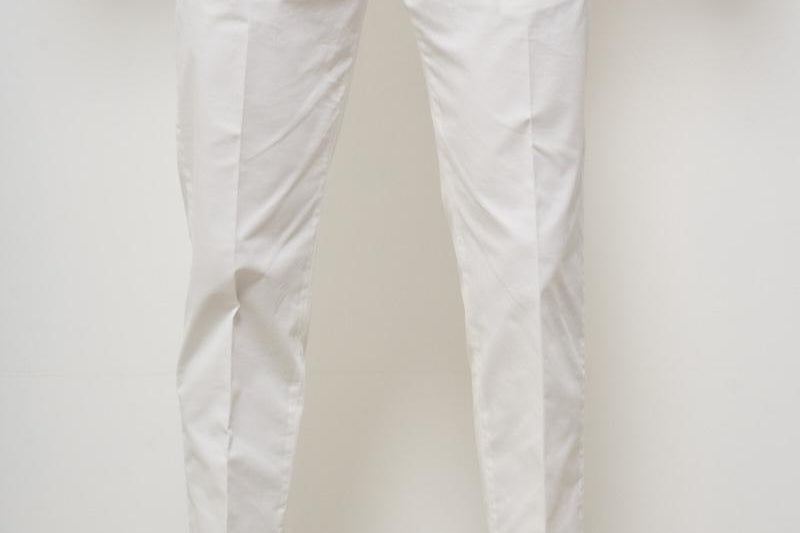 Pantalone uomo bianco Tiberio TIBERIO 325127120 BRIGLIA 