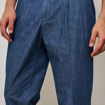 Pantalone uomo regular in denim blu BG02D 32515941 BRIGLIA 
