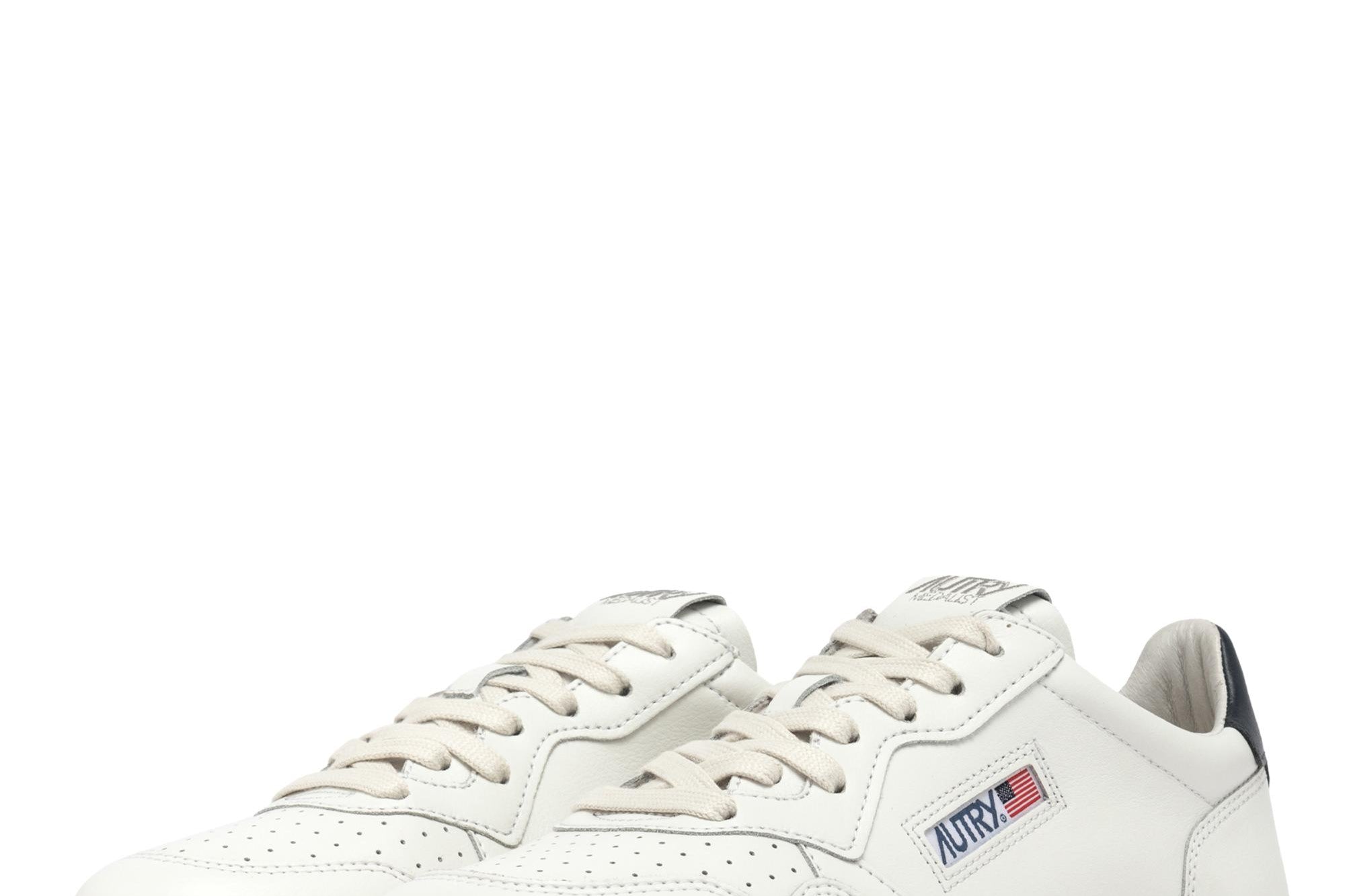 Sneakers uomo Autry Medalist bianca e blu AULM LL12 AUTRY 