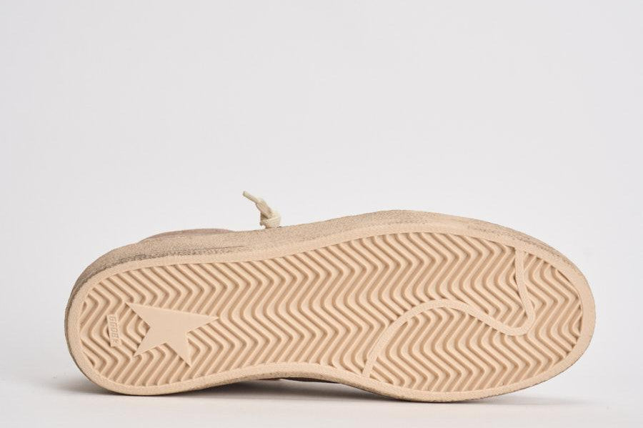 Sneakers donna Ball Star in suede rosa cipria GWF00117 F00869425819 GOLDEN GOOSE 