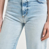 Jeans donna gamba dritta in denim chiaro JILL 8799SKYBLUE ICON DENIM 