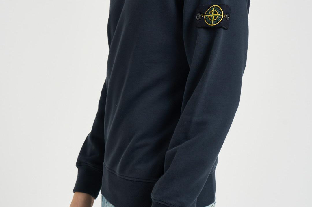 Felpa uomo girocollo blu 6100060 S0051V0020 STONE ISLAND 
